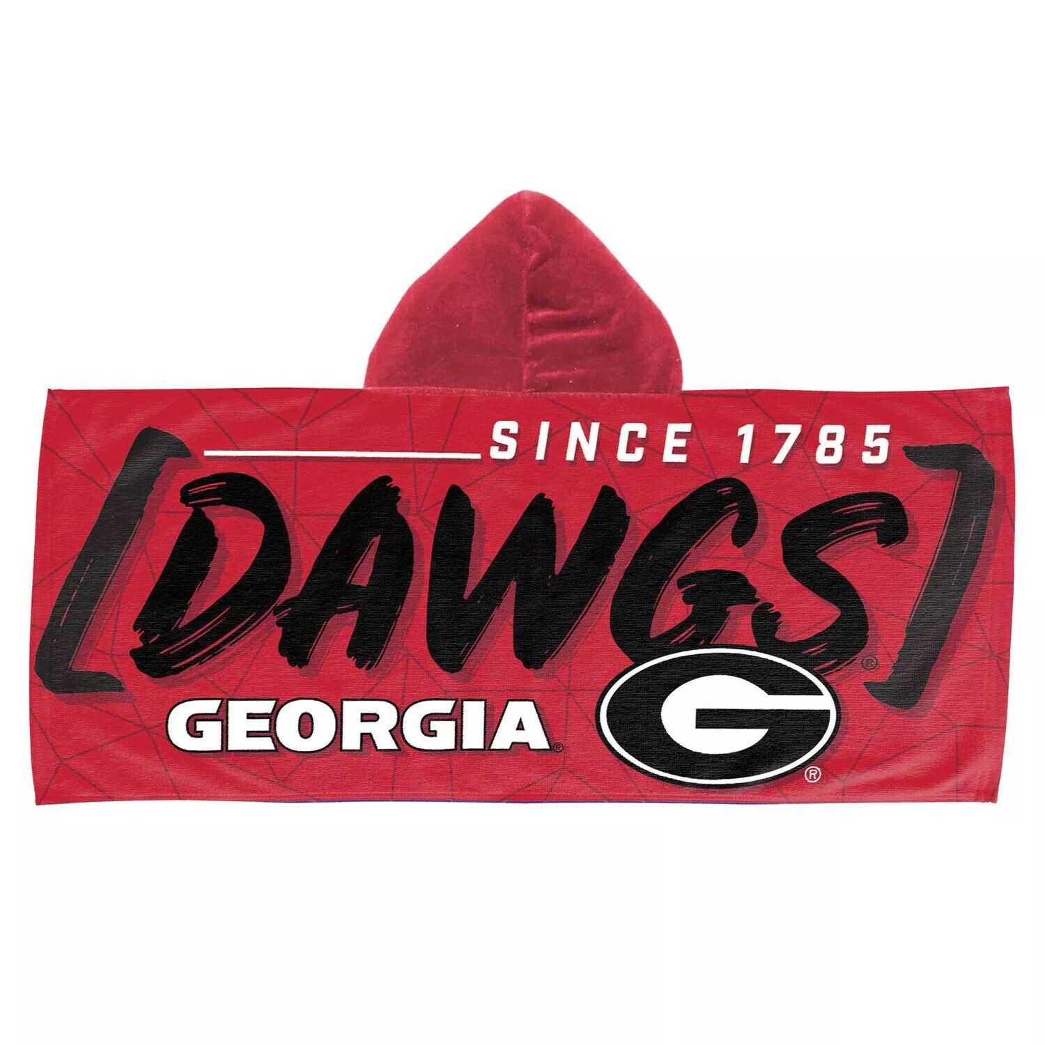 

Пляжное полотенце с капюшоном The Northwest Group Georgia Bulldogs
