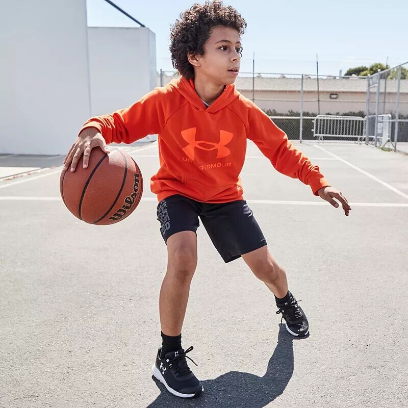 

Шорты Prototype 2.0 для мальчиков Under Armour с надписью, черный