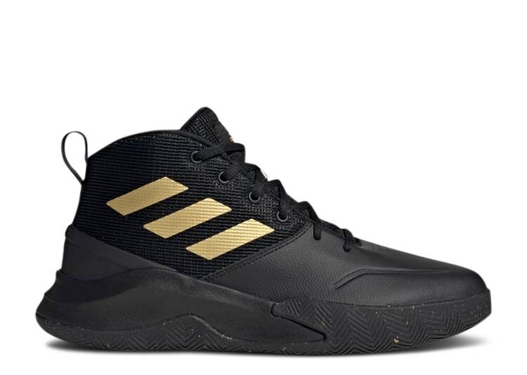 

Кроссовки Adidas OWNTHEGAME 'BLACK MATTE GOLD', черный, Черный;серый