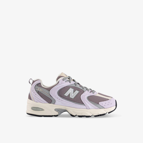 

Низкие кроссовки Mr530 из замши и сетки с тисненым логотипом New Balance, фиолетовый