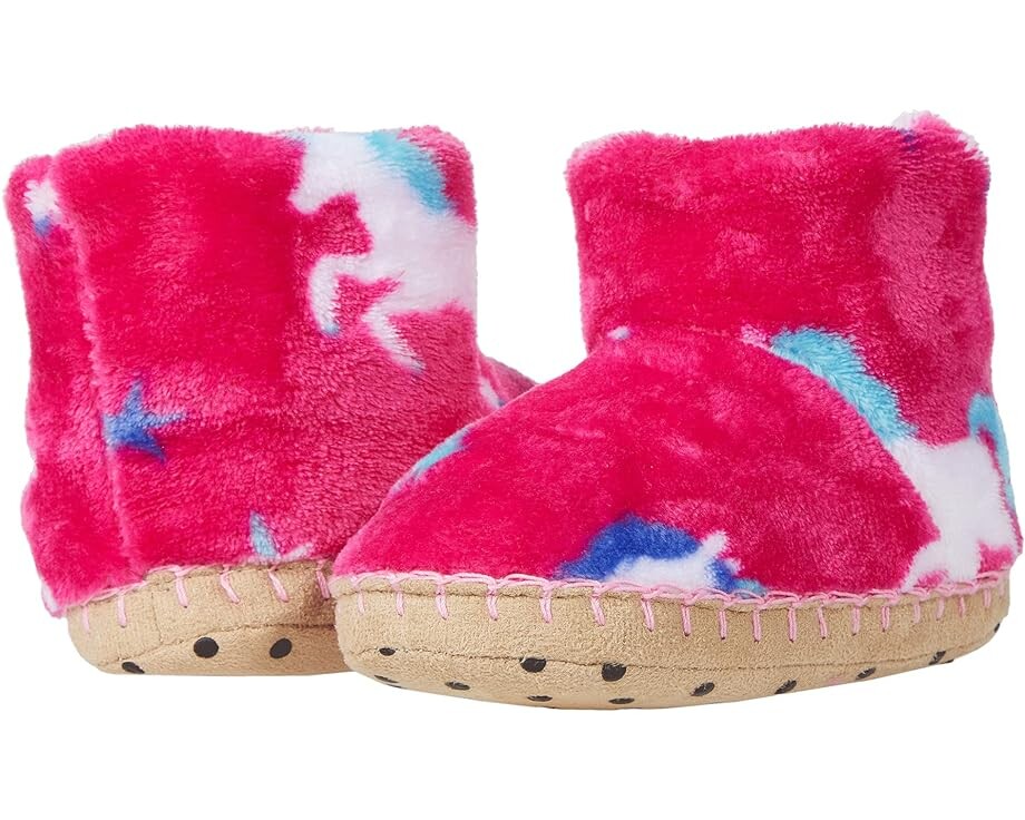 

Домашняя обувь Hatley Twinkle Unicorns Fleece Slippers, розовый