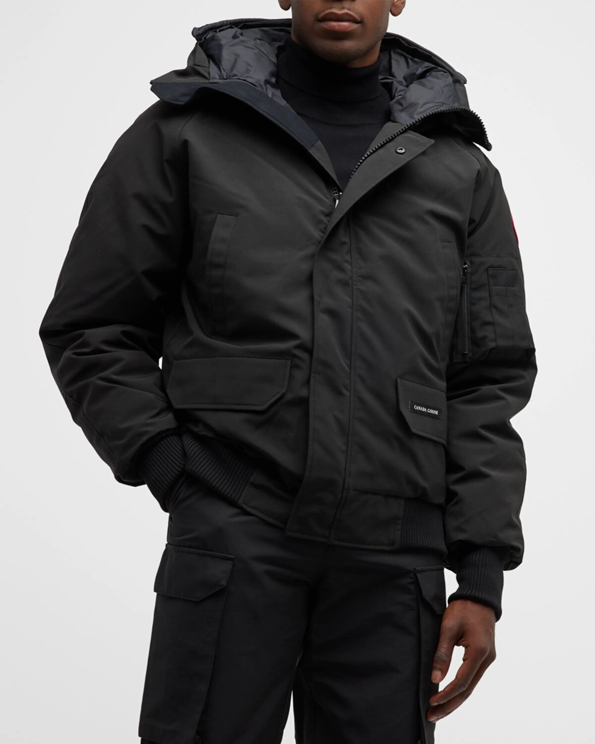 

Мужская куртка-бомбер Chilliwack Canada Goose, цвет Black