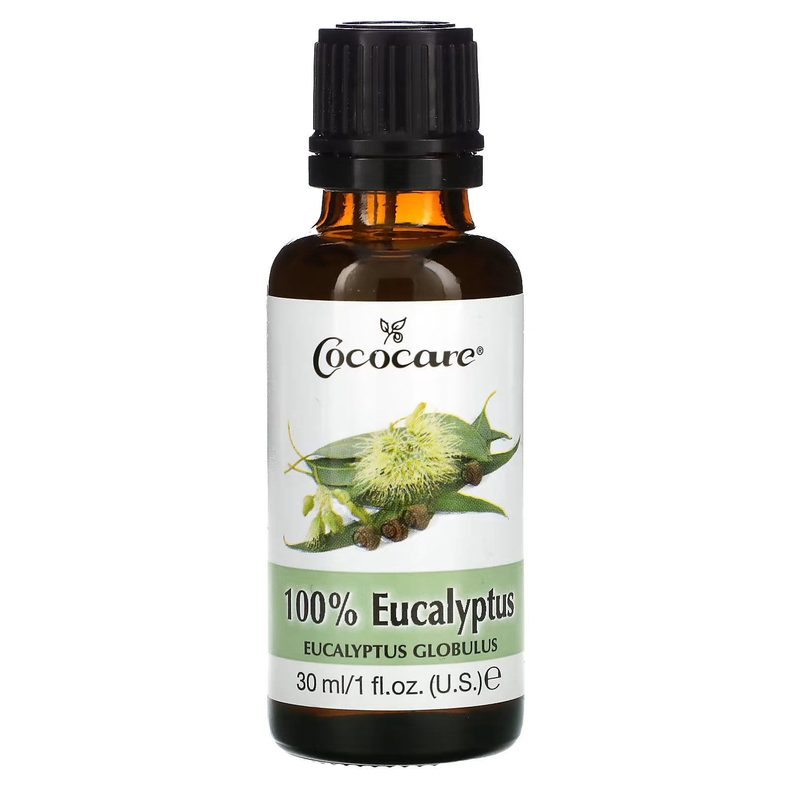 Cococare 100% эвкалиптовое масло 1 жидкая унция (30 мл) now foods эфирное масло эвкалипта essential oil eucalyptus 59 мл