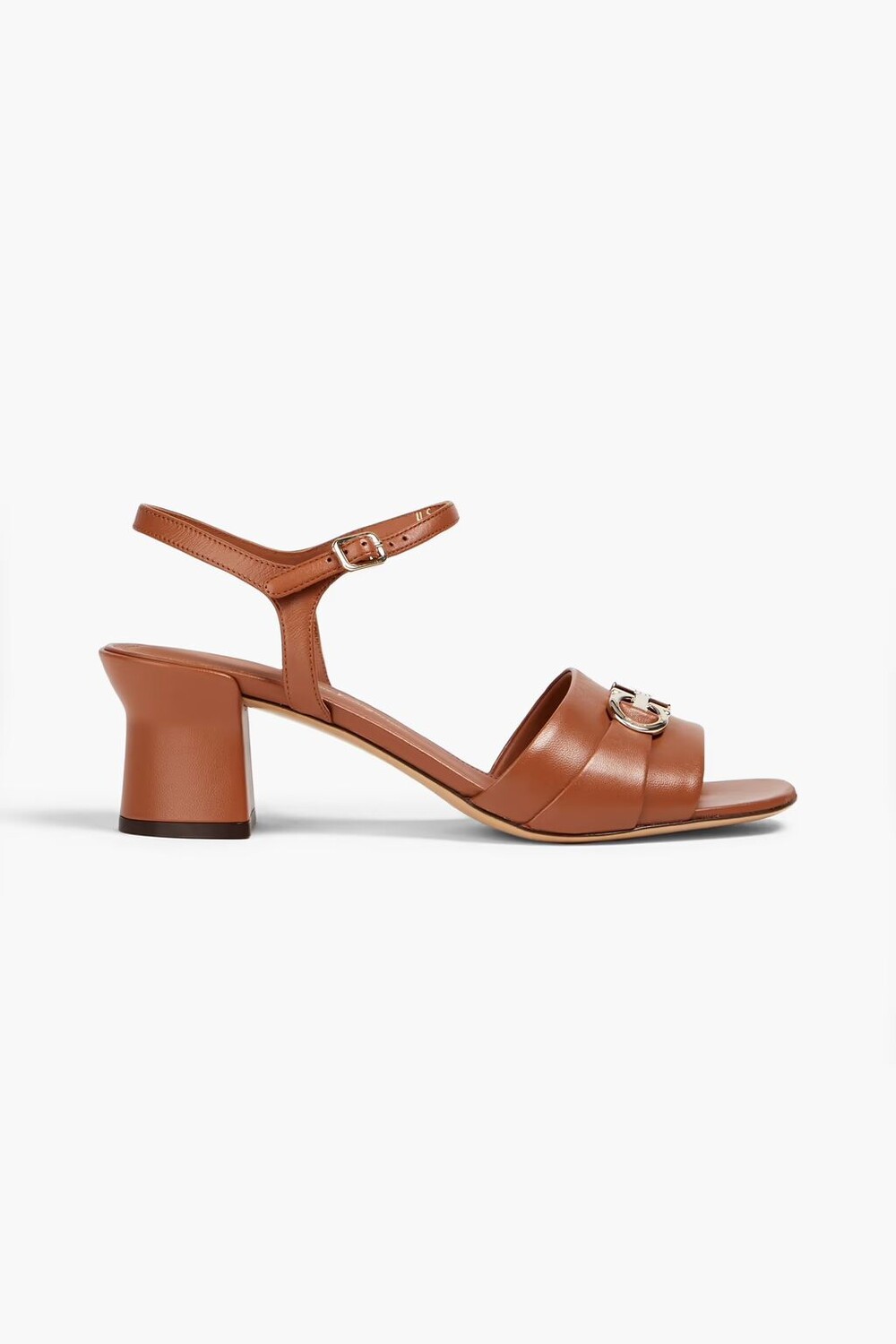 

Босоножки Ondina 55 с декором Ferragamo, светло-коричневый