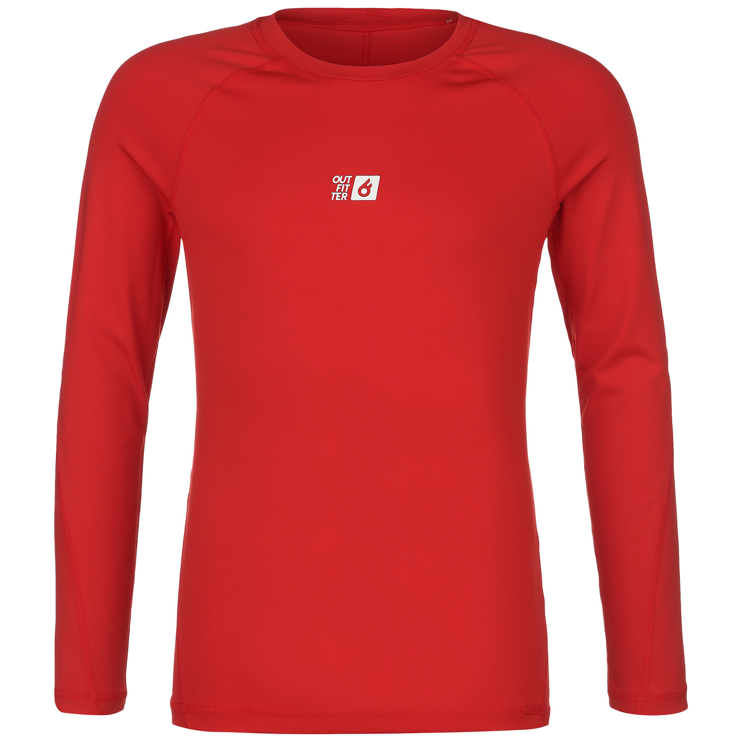 

Лонгслив OUTFITTER Trainingsshirt OCEAN FABRICS TAHI, красный