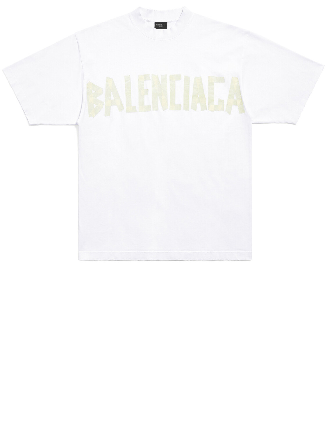 

Футболка Balenciaga Tape Type, белый