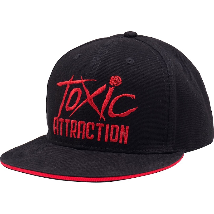 

Бейсболка WWE Authentic Toxic Attraction, черный