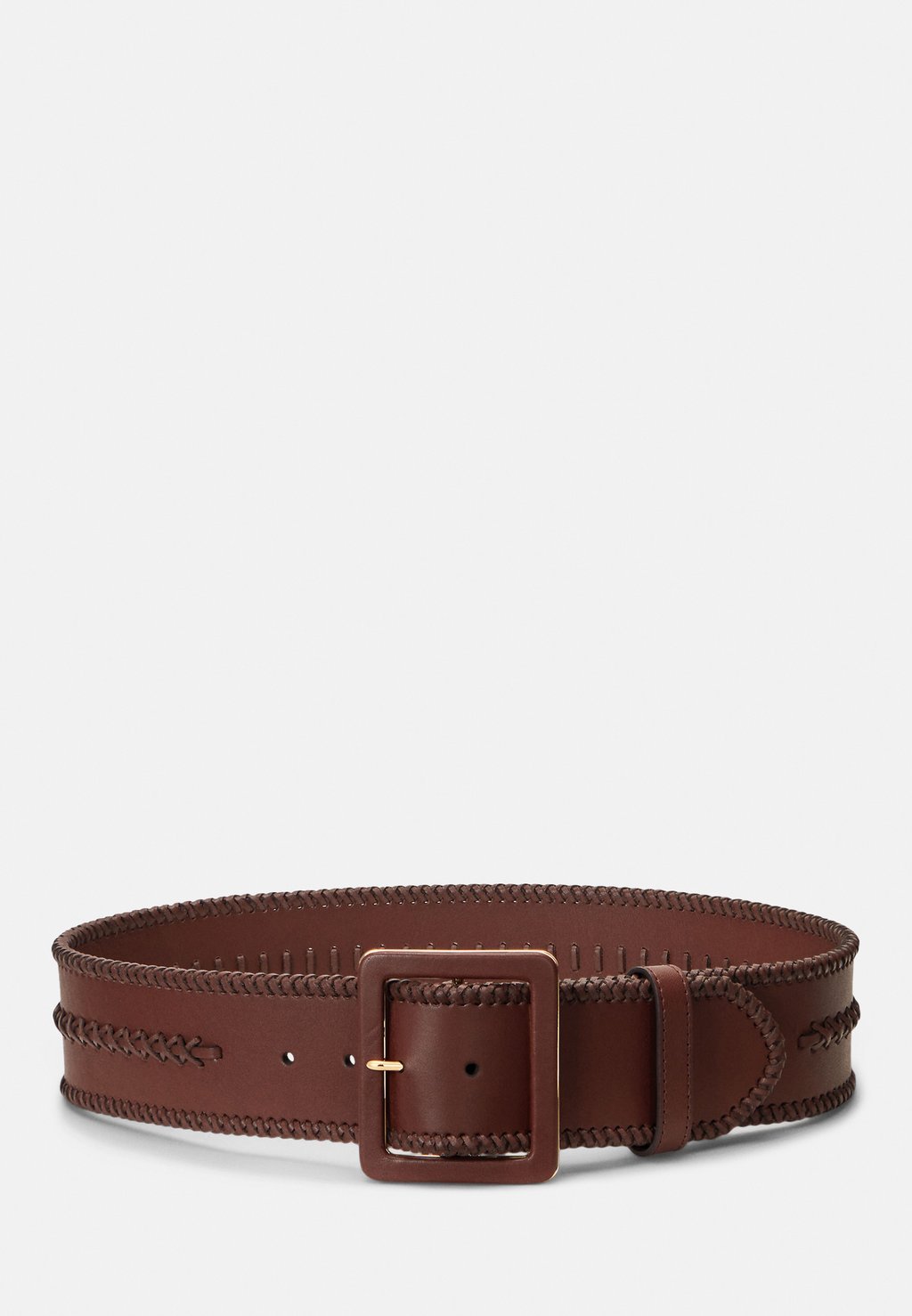 

Ремень Lauren Ralph Lauren WIDE BELT, цвет dark maple