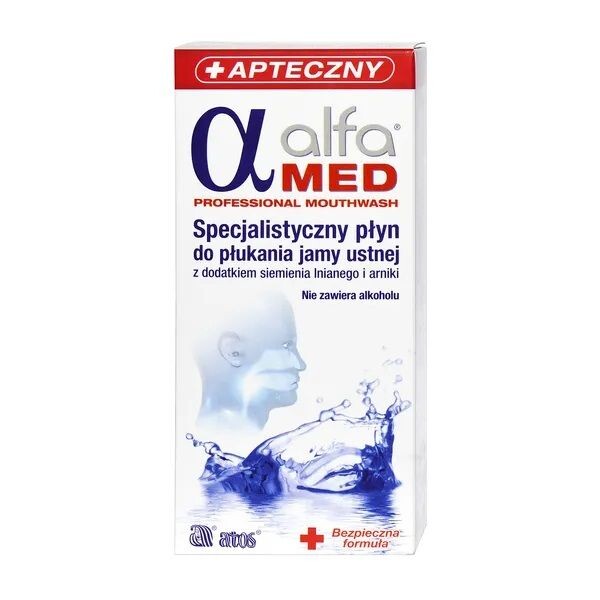 

Жидкость для полоскания рта Alfa-Med Płyn Do Płukania Jamy Ustnej, 200 мл