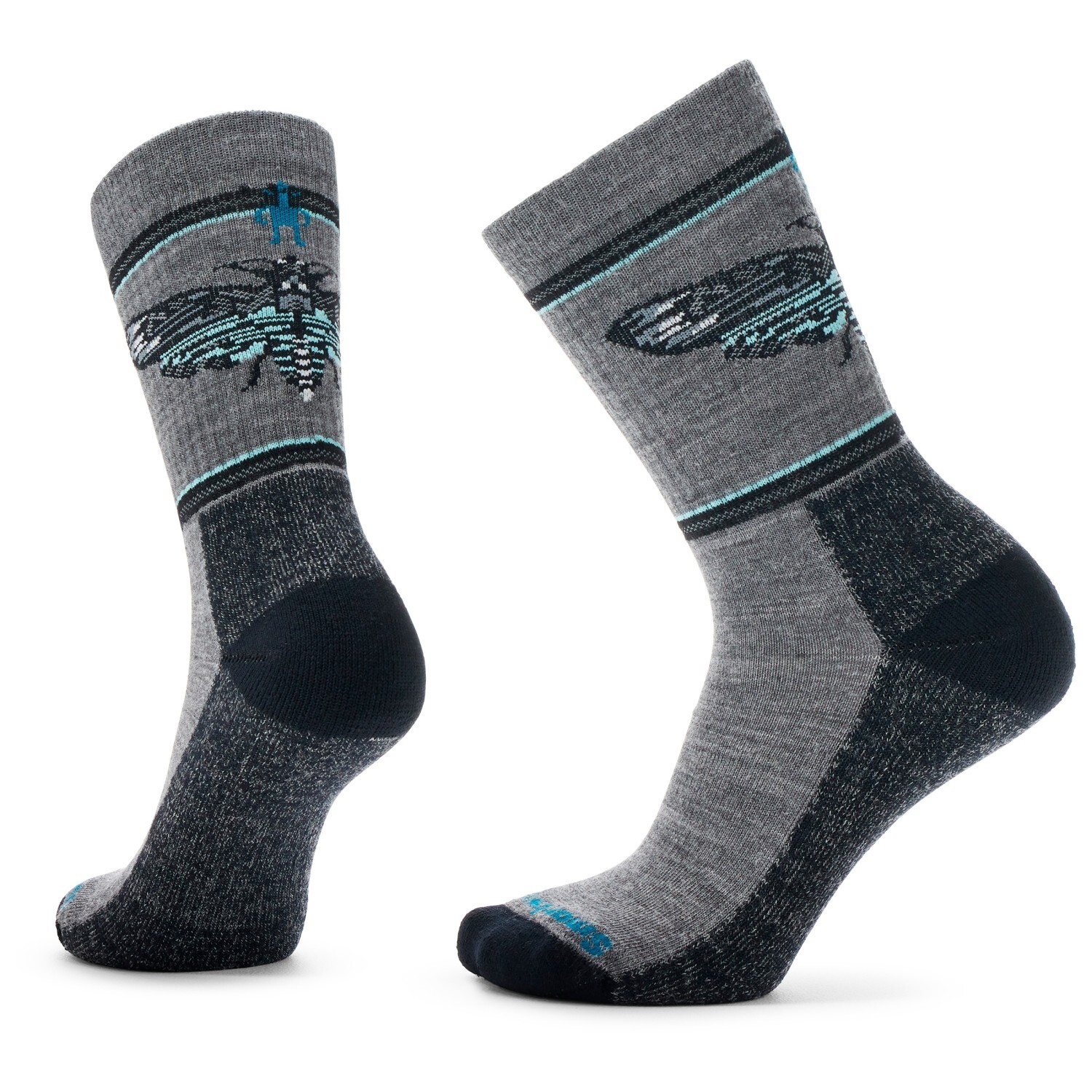 

Многофункциональные носки Smartwool Everyday Forest Loot 2 Crew Socks, цвет Medium Gray
