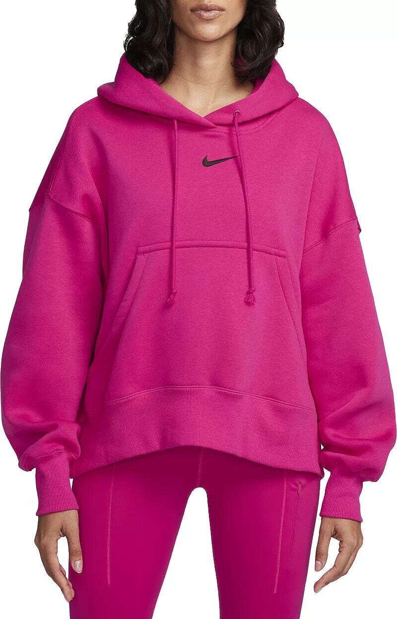 

Женский свободный пуловер с капюшоном из флиса Nike Sportswear Phoenix