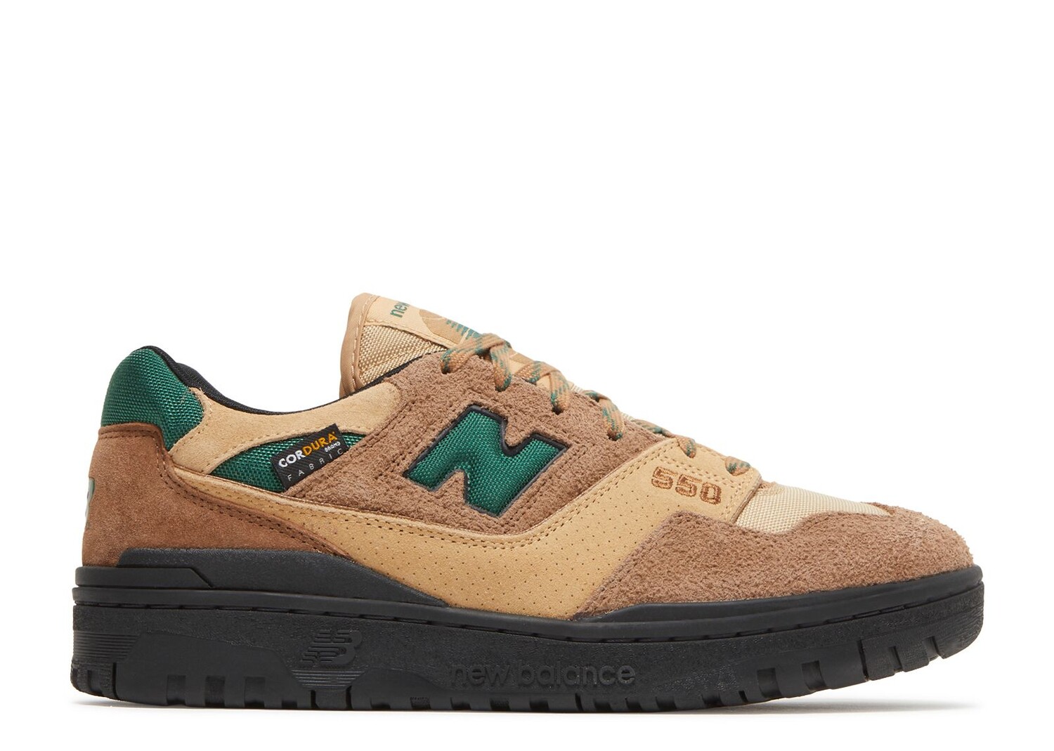 

Кроссовки New Balance Size X 550 'Cordura Pack - Light Brown Green', коричневый