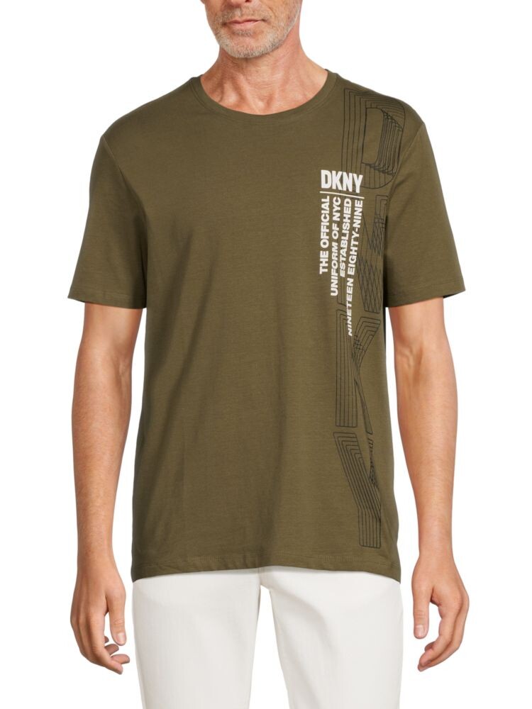

Футболка с логотипом Homer Dkny, цвет Olive