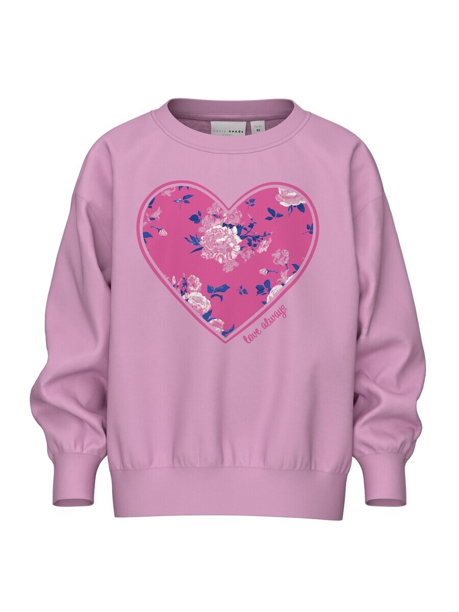 

Толстовка NAME IT VILOUI, цвет Eosin/Light pink