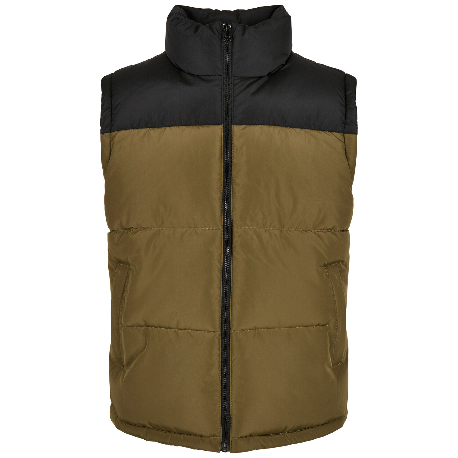 

Утепленный жилет Urban Classics Funktionsjacke Block Puffer, черный