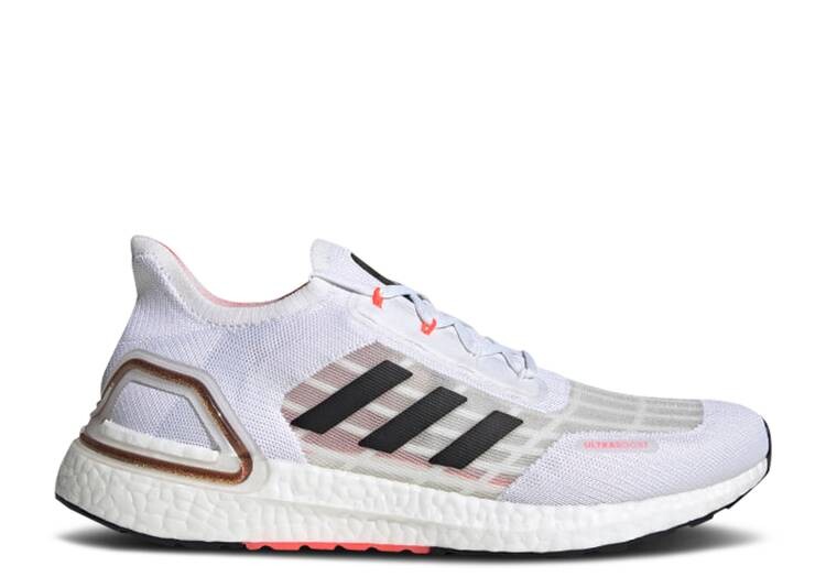 

Кроссовки Adidas ULTRABOOST SUMMER.RDY 'WHITE SIGNAL PINK', белый, Белый;серый