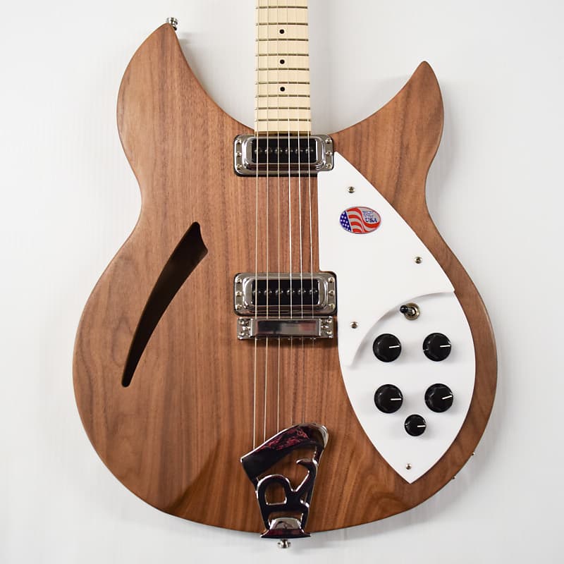 Электрогитара Rickenbacker 330W Thinline Semi-Hollow Electric Guitar - Walnut