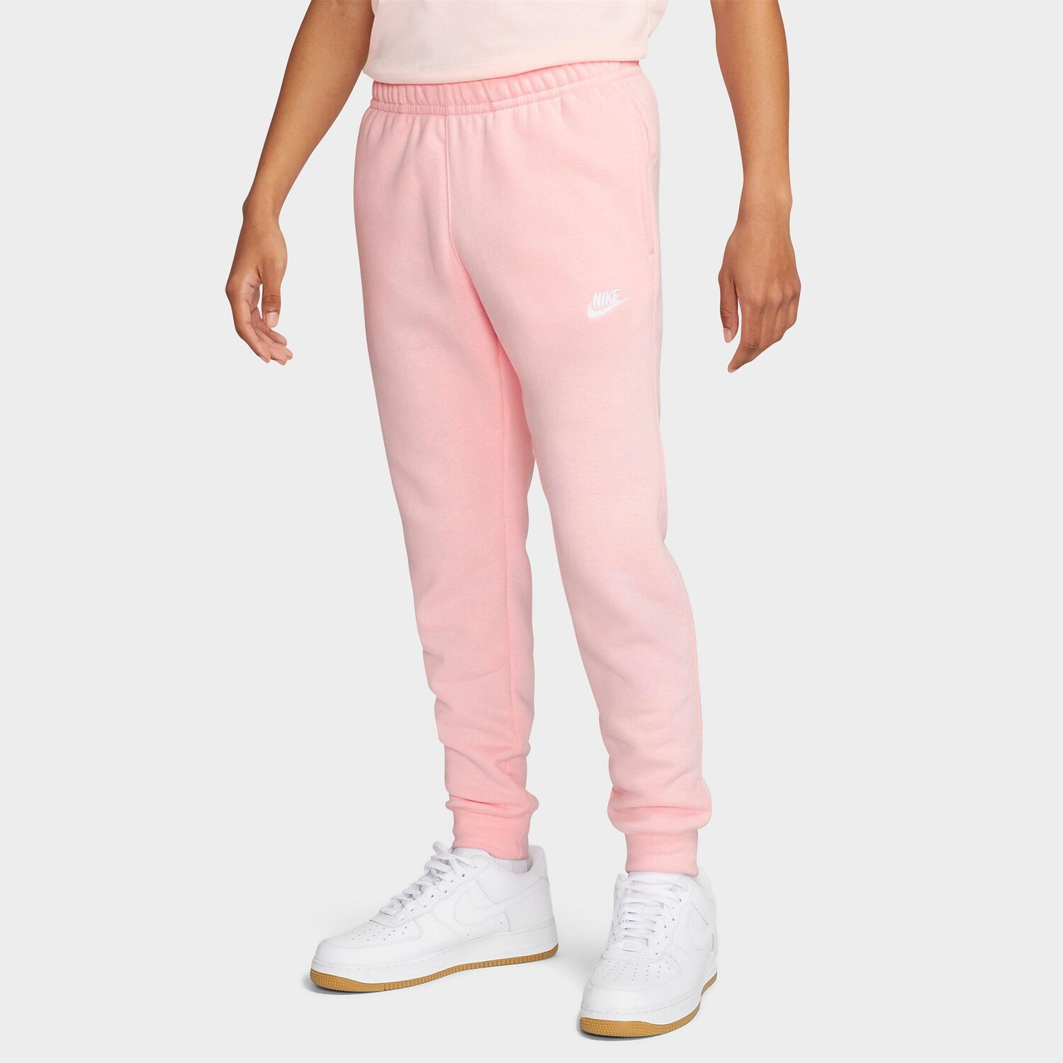 

Брюки-джоггеры с флисовыми манжетами Nike Sportswear Club, розовый