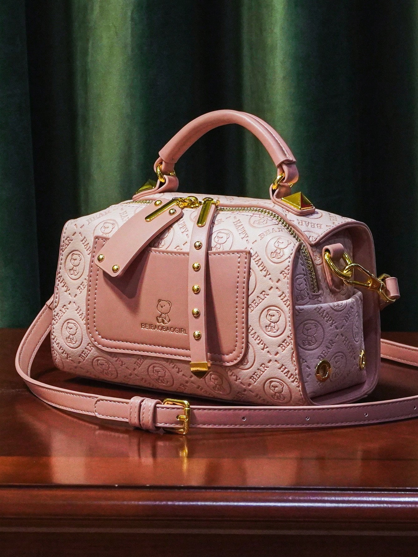 Женская сумка через плечо с ручкой сверху, сумки на слинге, женский кошелек, розовый женская сумка мессенджер кожаные сумки через плечо кошелек модная сумка на плечо женские сумки брендовый тест