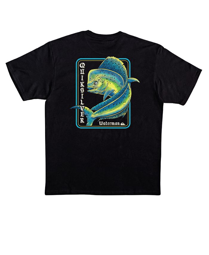 цена Мужская футболка Quiksilver Dorado Magic с короткими рукавами Quiksilver Waterman, черный