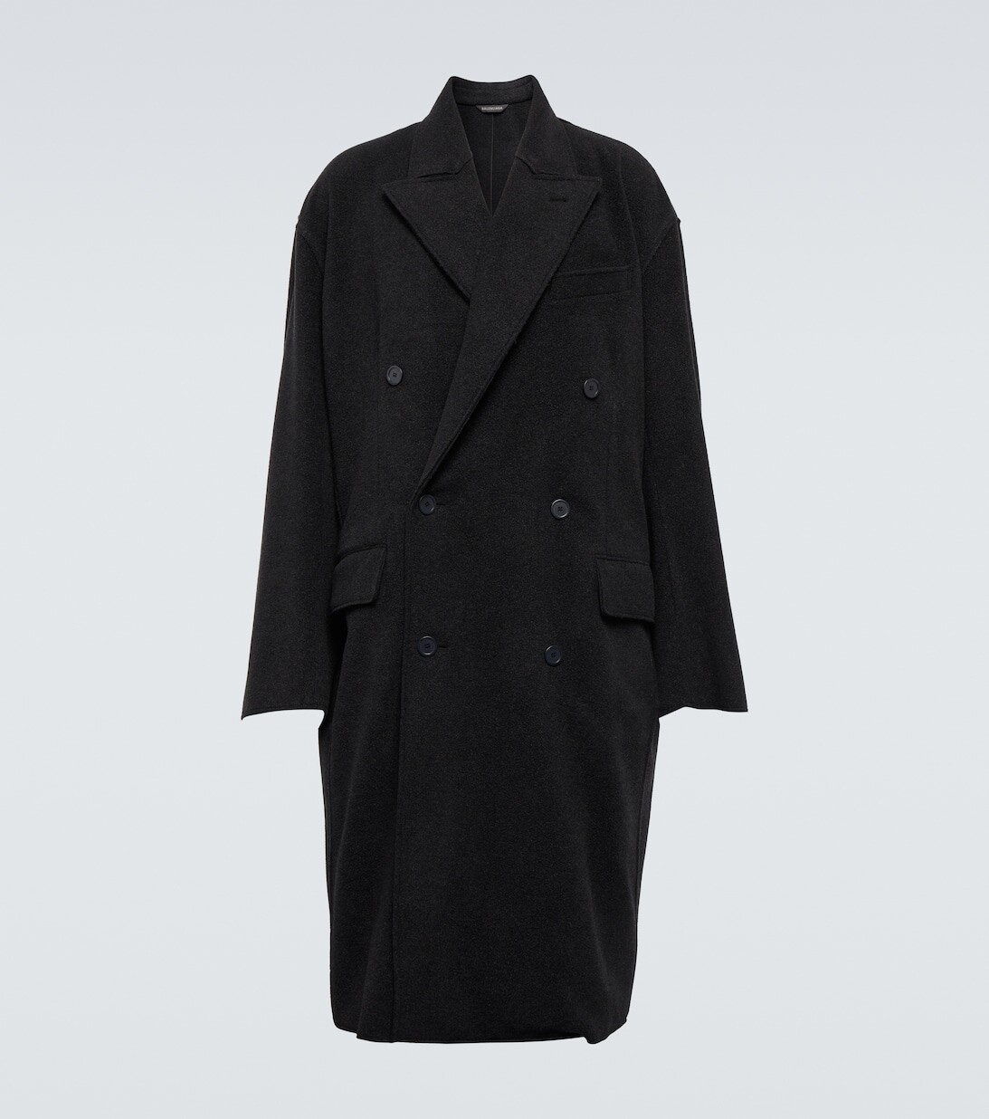

Кашемировое пальто Balenciaga, серый