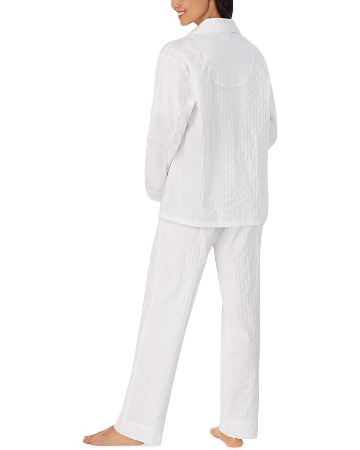 

Пижамный комплект Bedhead PJs Long Sleeve Classic Pajama Set, цвет White 3-D