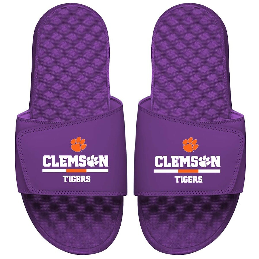 

Шлепанцы ISlide Clemson Tigers, фиолетовый