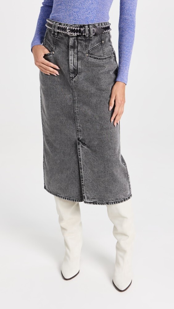 

Юбка Isabel Marant Dipoma, серый