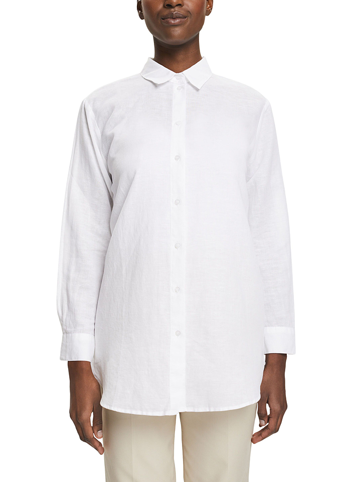Блуза ESPRIT Hemd, белый