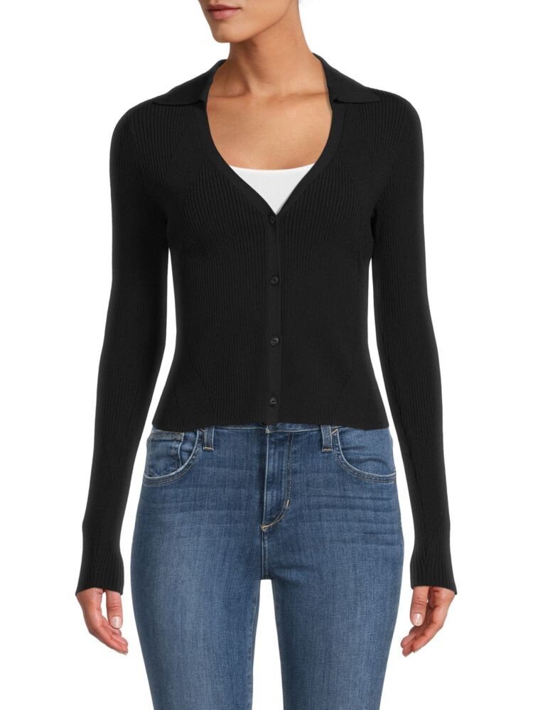 

Укороченный кардиган Rag & Bone, черный