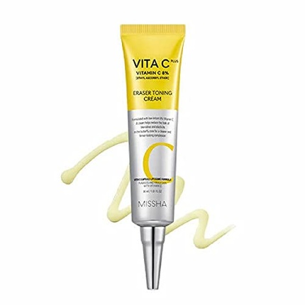 MISSHA Vita C Plus Eraser Тонизирующий крем крем ластик для лица missha vita c plus eraser toning cream 30 мл