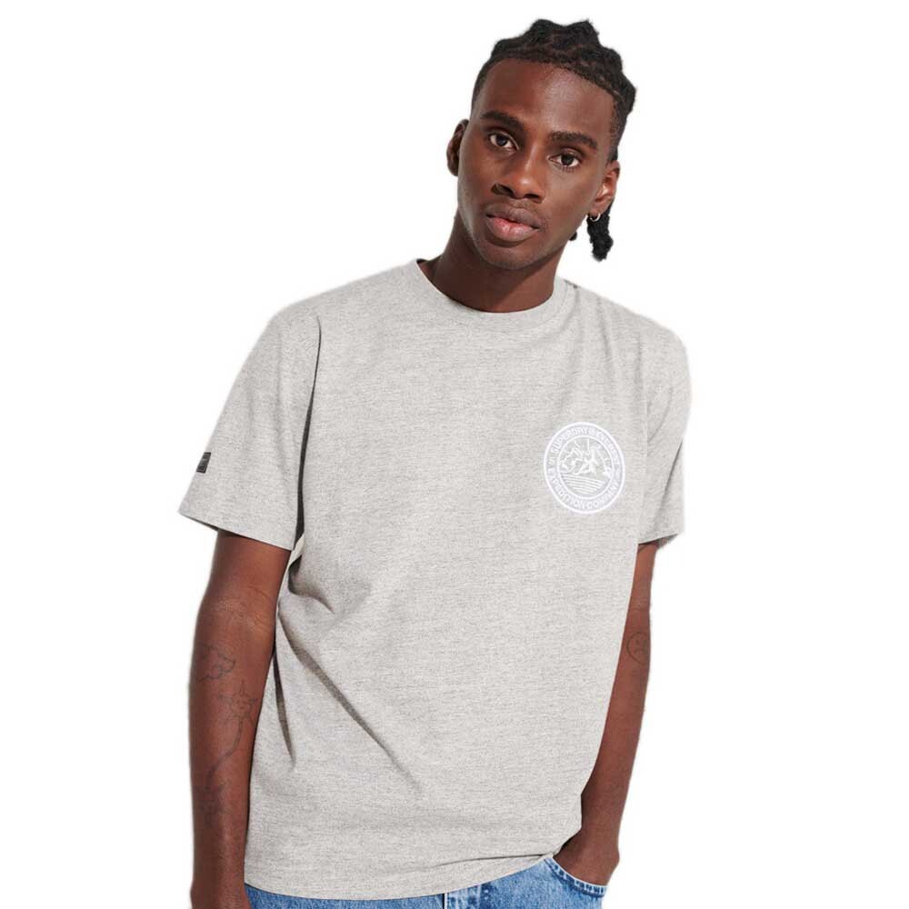 

Футболка с коротким рукавом Superdry Expedition Graphic, серый