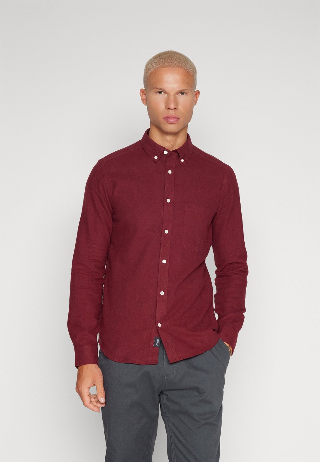 

Рубашка GUDMUND SOLID Only & Sons, бордовый