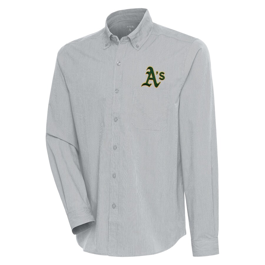 

Рубашка Antigua Oakland Athletics, серый