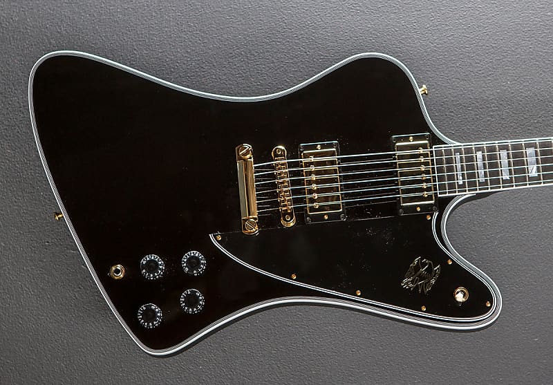 цена Электрогитара Gibson Custom Shop Firebird Custom w/Ebony Fingerboard Gloss - Ebony