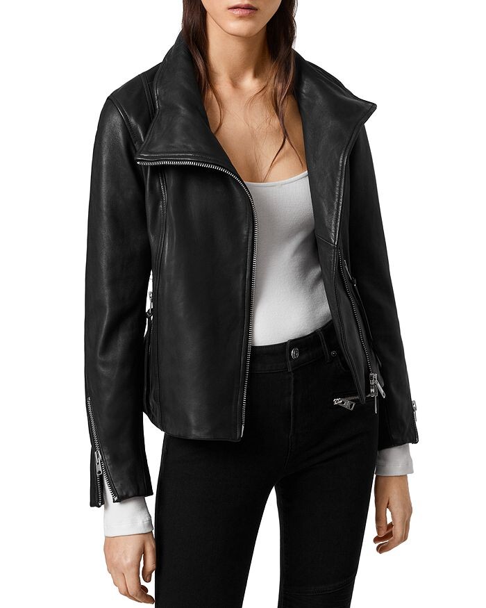 

Байкерская куртка Эллис ALLSAINTS, Черный