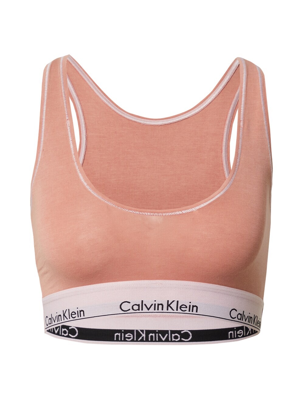 

Бюстгальтер без косточек Calvin Klein Underwear, пастельно-оранжевый