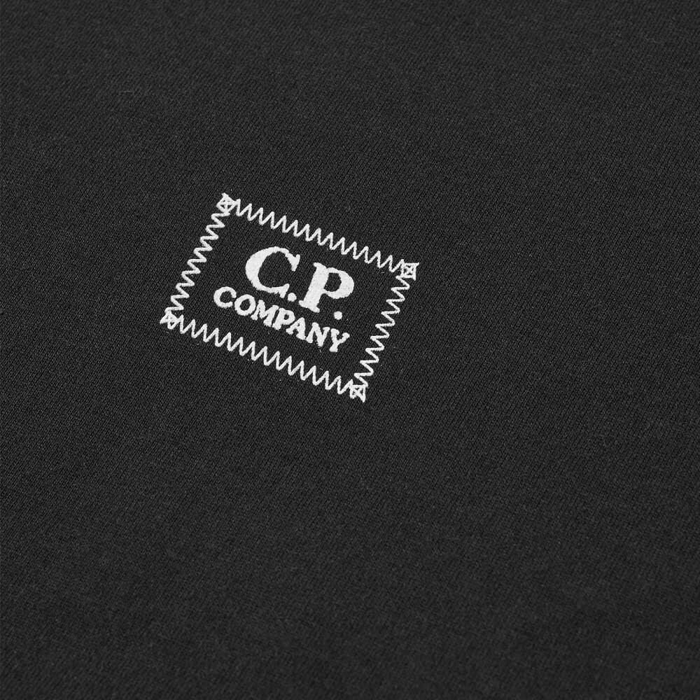 

C.P. Company Футболка с маленьким логотипом компании до шестнадцати лет, черный