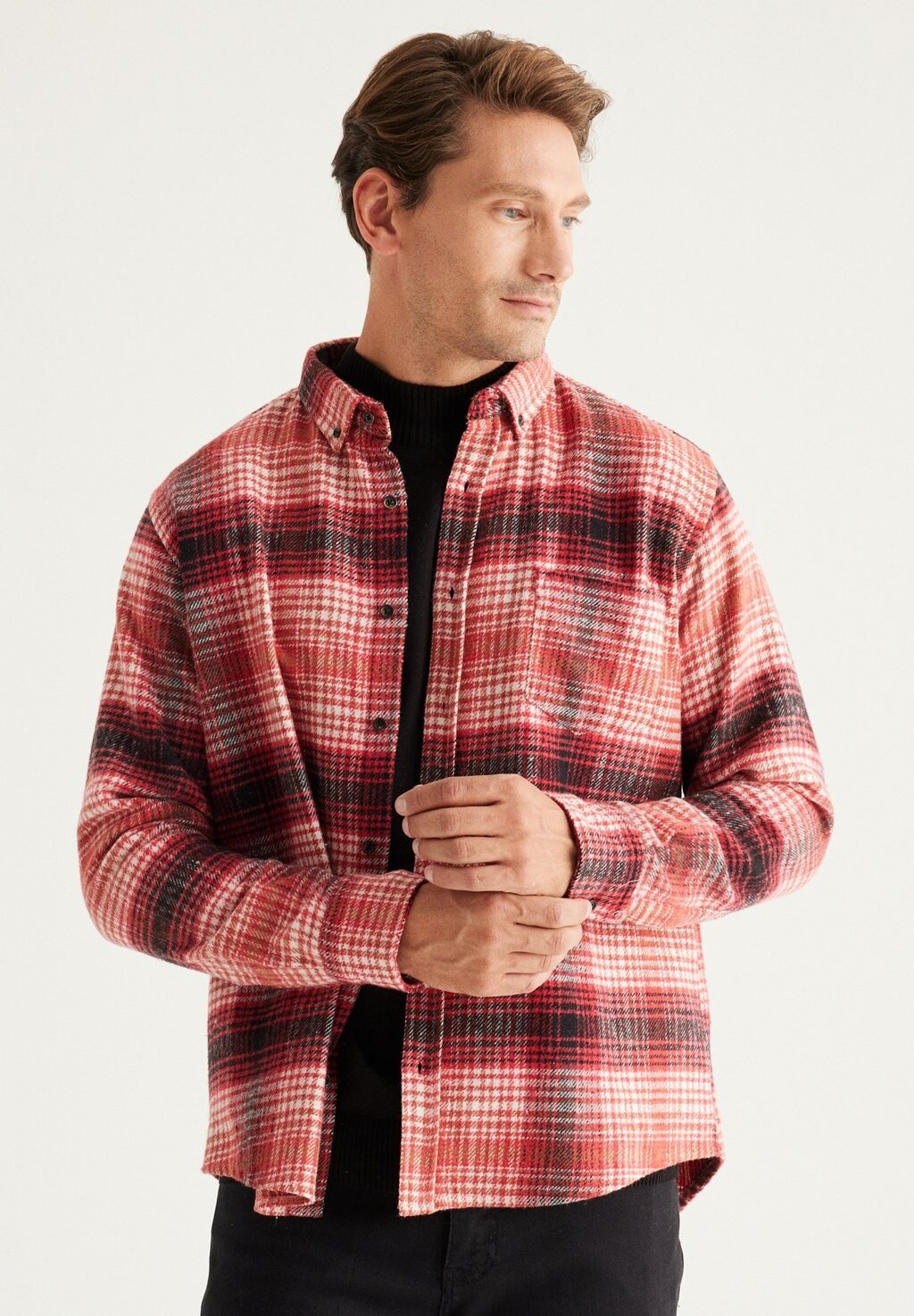 

Легкая куртка COMFORT FIT AC&CO / ALTINYILDIZ CLASSICS, цвет Comfort Fit Shirt Flannel