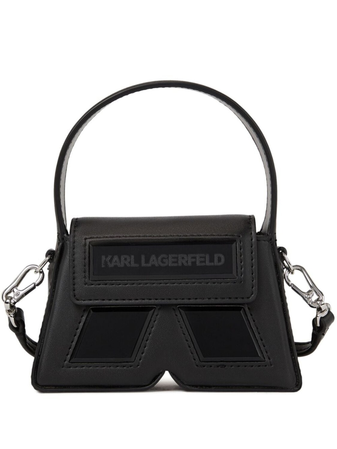 

Karl Lagerfeld нано-сумка Ikon K с верхней ручкой, черный