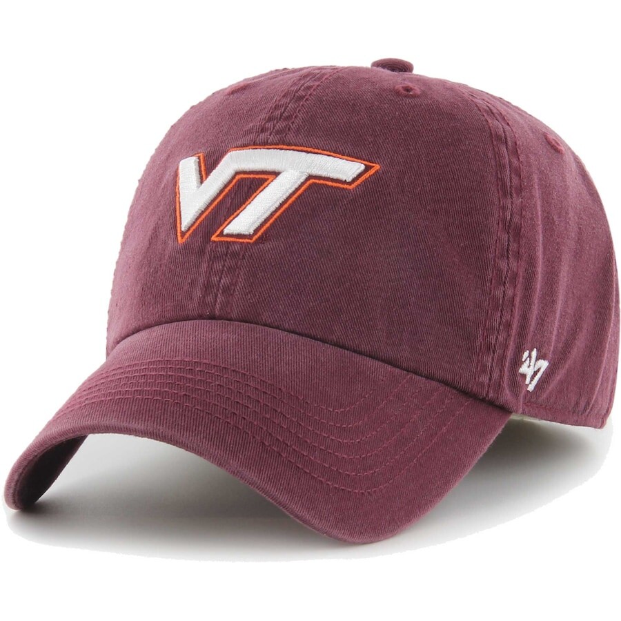 

Бейсболка 47 Virginia Tech Hokies, бордовый