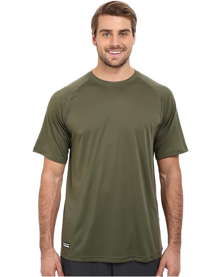 Футболка Under Armour UA Tac Tech, цвет Marine OD Green футболка с короткими рукавами ua tech under armour цвет marine od green black