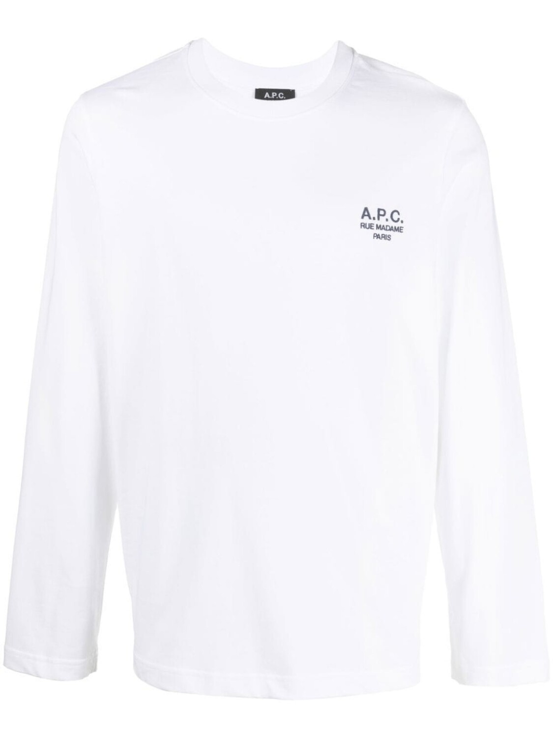 

A.P.C. футболка Oliver с длинными рукавами, белый