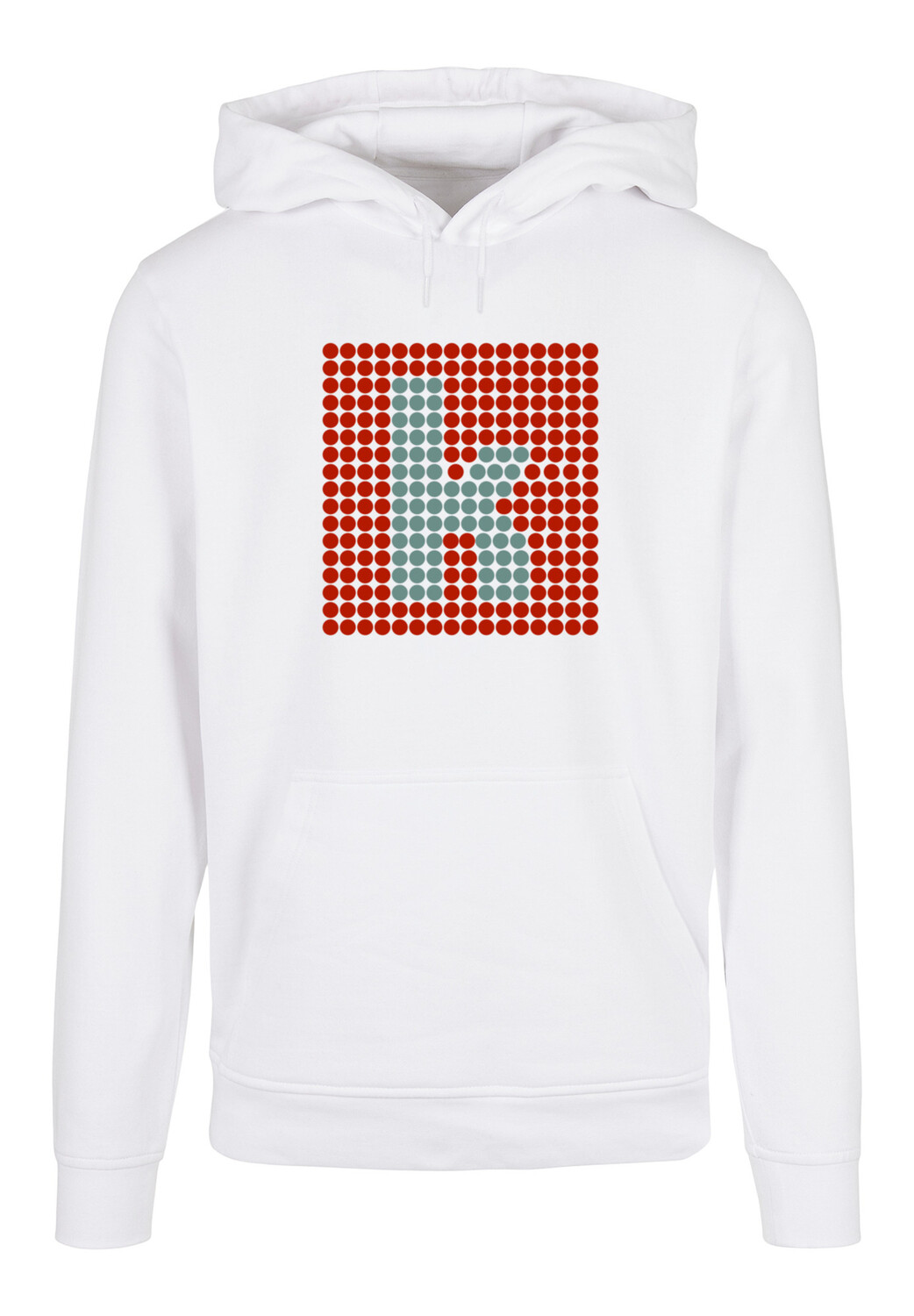 

Пуловер F4NT4STIC Basic Hoodie The Killers Rock Band K Glow Black, белый