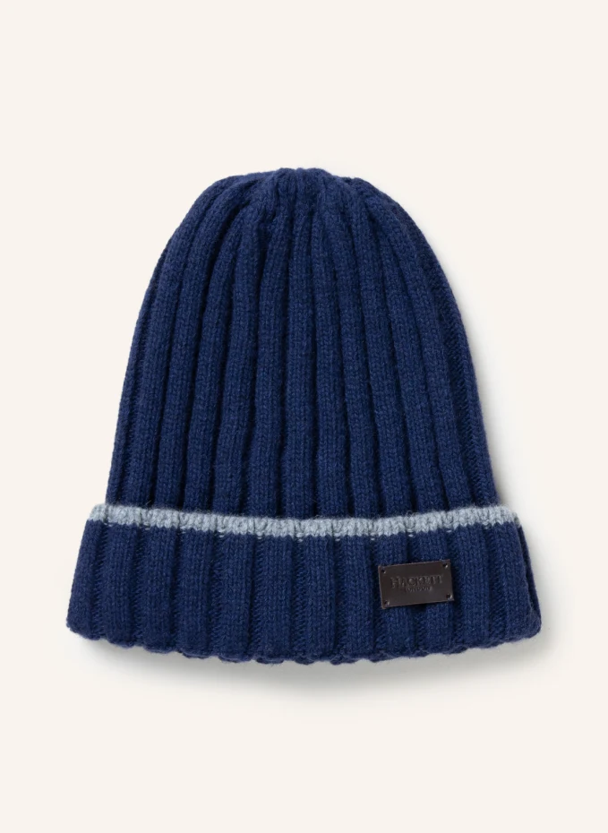 

Кашемировая шапка Hackett London, синий
