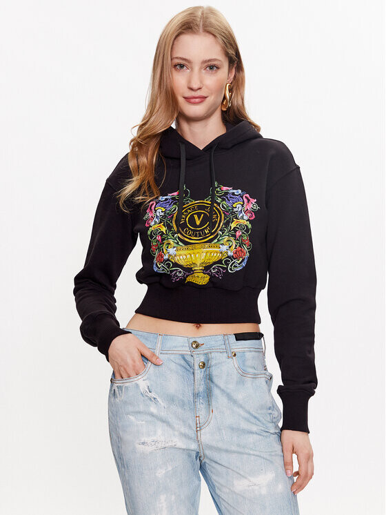 

Толстовка обычного кроя Versace Jeans Couture, черный