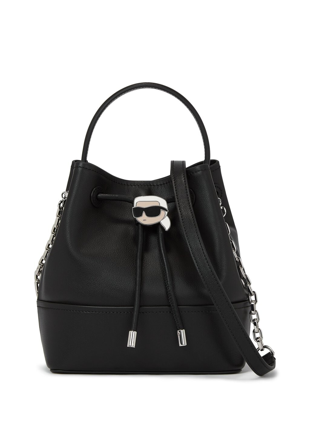 

Сумочка BUCKET IKONIK KARL LAGERFELD, черный