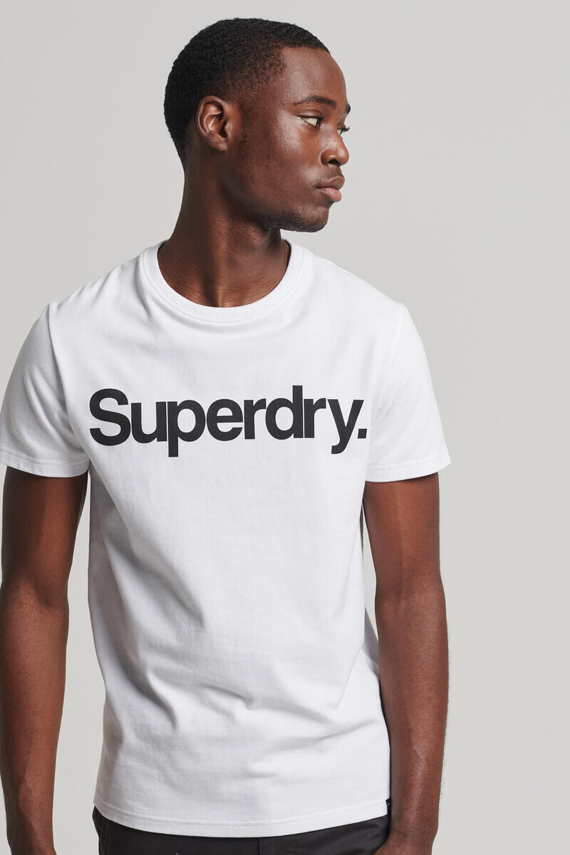 

Футболка Core из органического хлопка с логотипом Superdry, белый