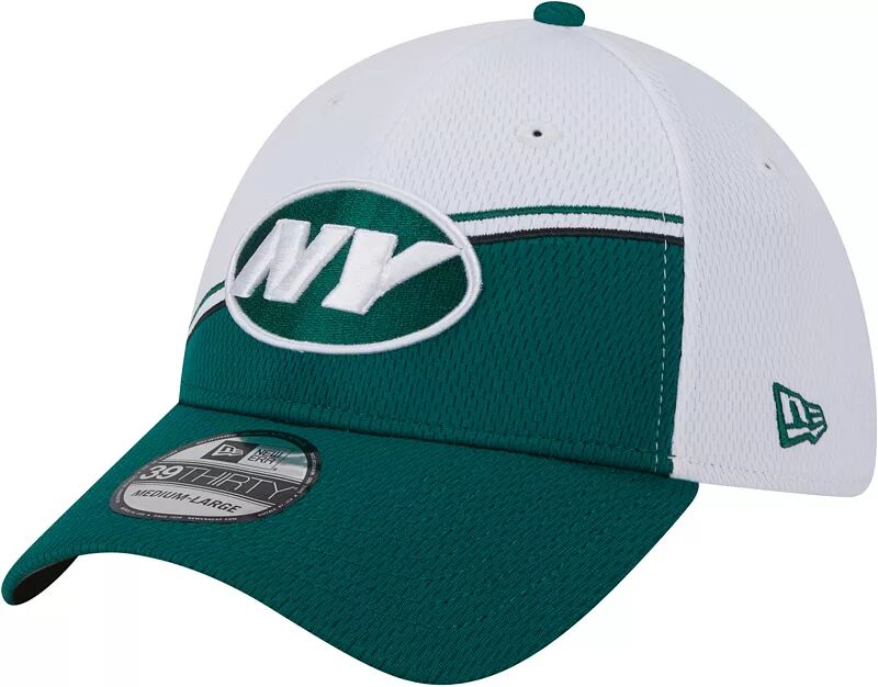 

Мужская кепка New Era New York Jets 2023 Sideline Team Color 39Thirty Stretch Fit