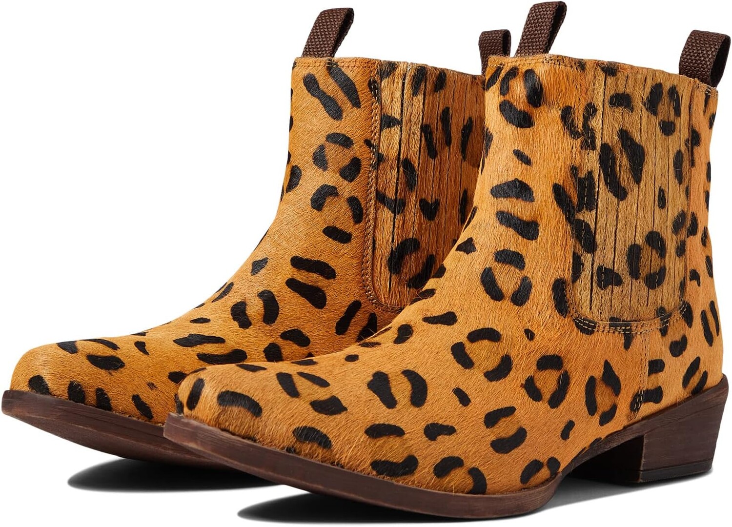 

Ковбойские сапоги Dusty II Leopard Roper, цвет Tan Leopard